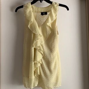 Ruffle tank